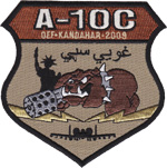 A-10C OEFEKandahar 2009