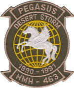 HMH-463 Desert Storm 1990-91