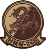 HMM-268 SQ PATCH (Desert)