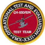 VMX-22 CH-53D/E/K TEST TEAM