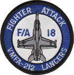 VMFA-212 F/A-18ۃpb`