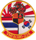 VMFA(AW)-224 Far east tour