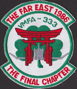 VMFA-333 The Far East 1986
