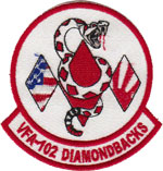 VFA-102 SQ PATCH (50th/Small)