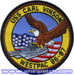 CVN-70/CVW-15 WESTPAC 1986-87