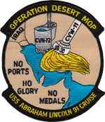 CVN-72/CVW-11 Operation Desert Mop 1991