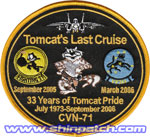 VF-31/VF-213 Last TOMCAT Cruise 2005-06